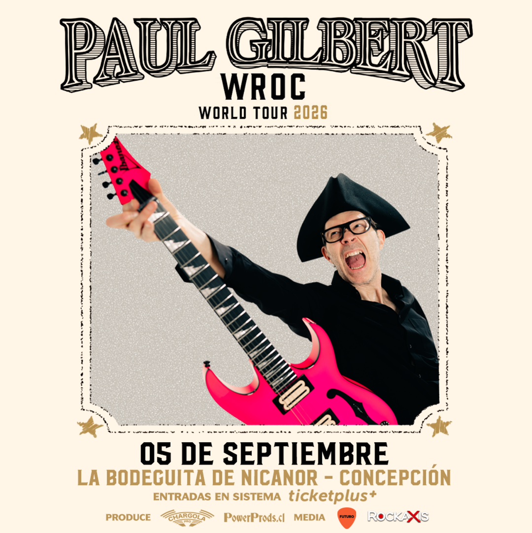 PAUL GILBERT en Concepción