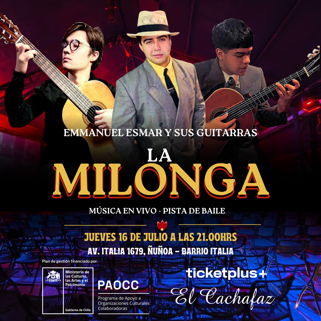 Milonga Jueves 16 Julio 21hrs 