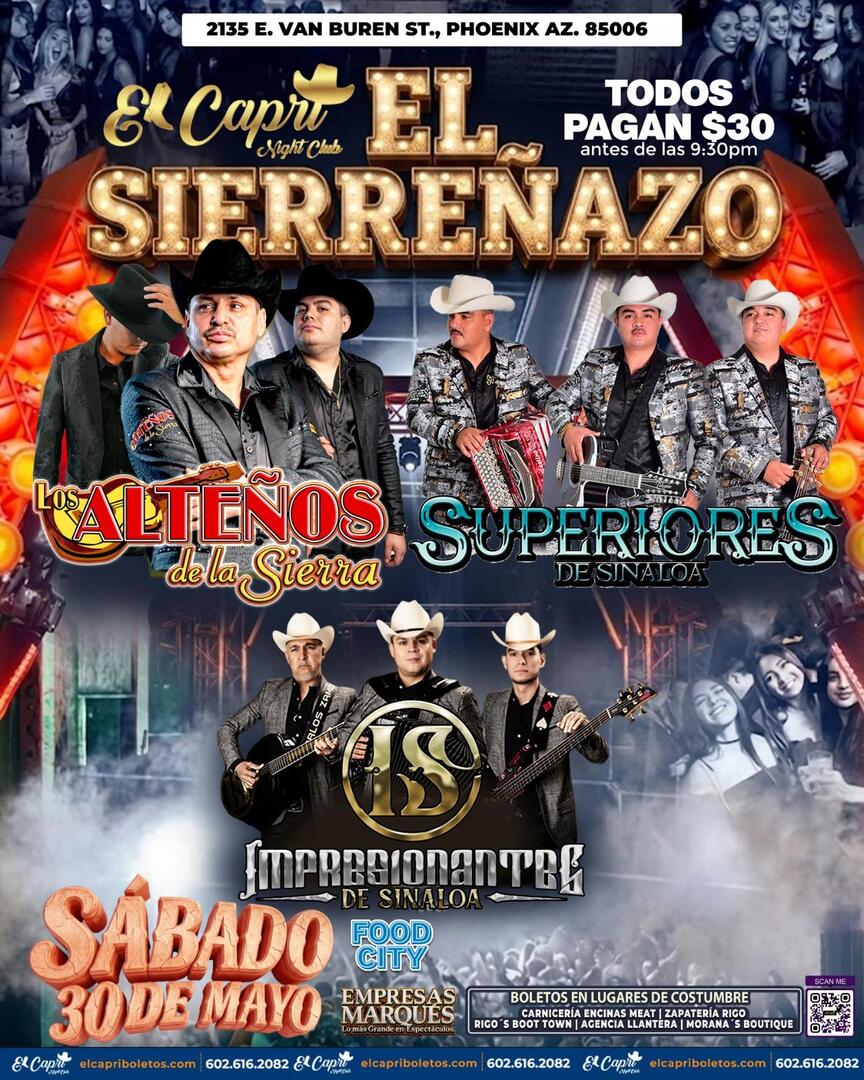 El Sierreñazo -Los Alteños de la Sierra-Superiores de Sinaloa-Impresionantes de Sinaloa