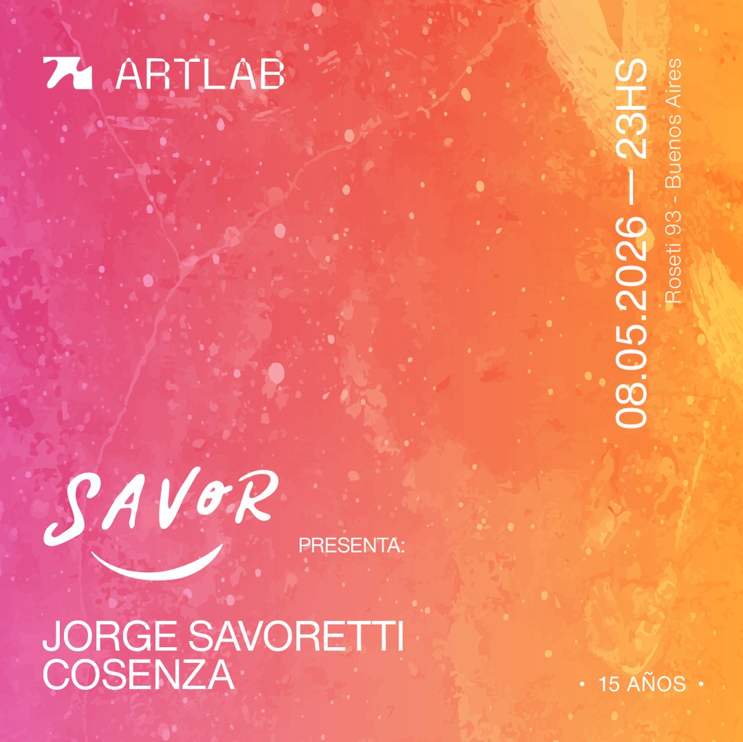 SAVOR presenta: Jorge Savoretti + Cosenza 