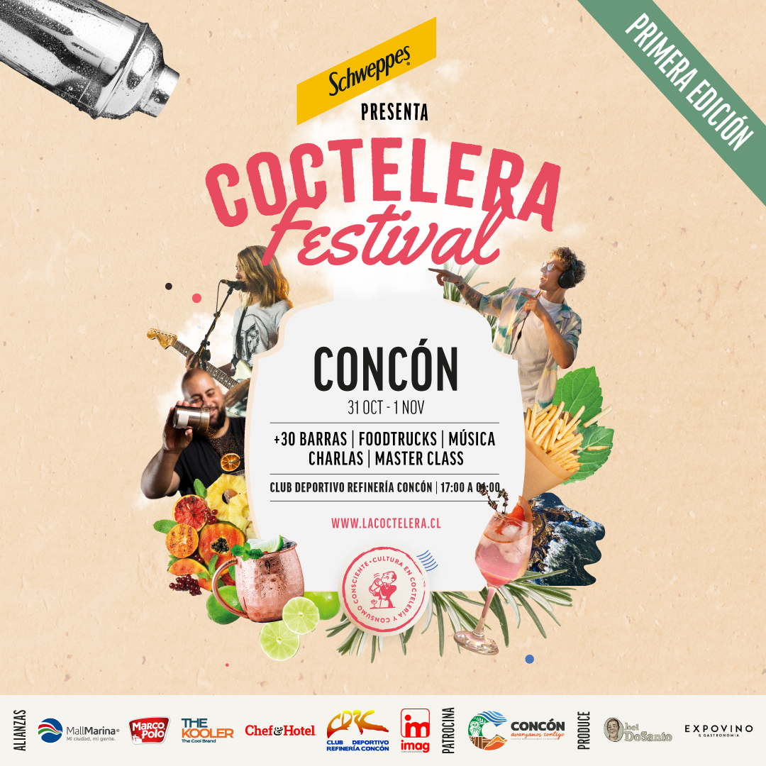 Coctelera Festival - Concón 2025