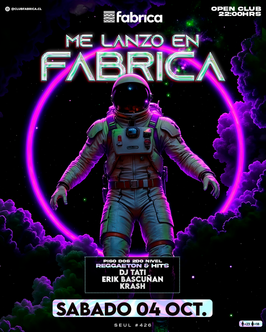 Club Fabrica Presentan @ Sábado 04 Octubre