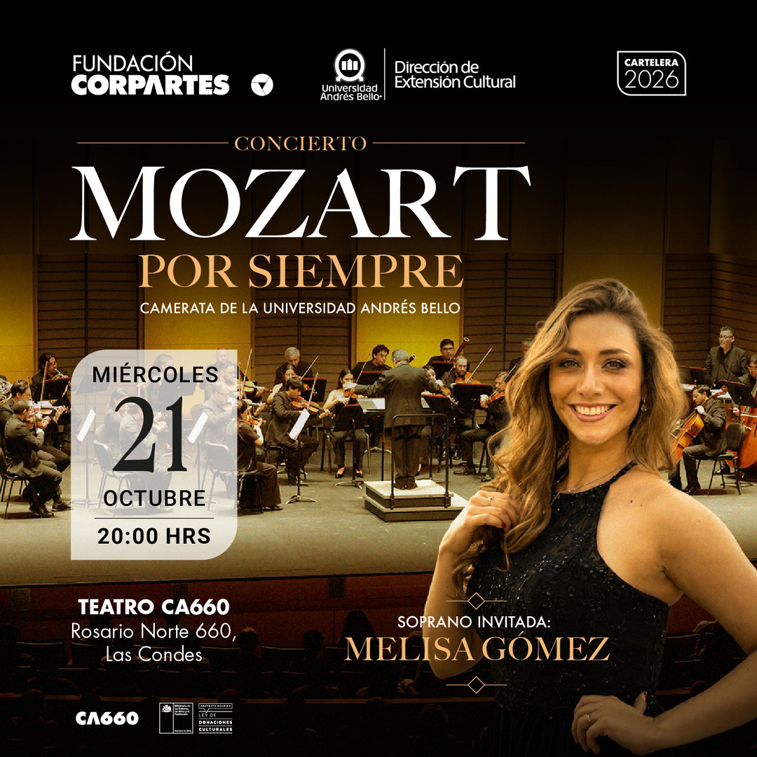 Mozart por siempre | Camerata UNAB & Melisa Gómez