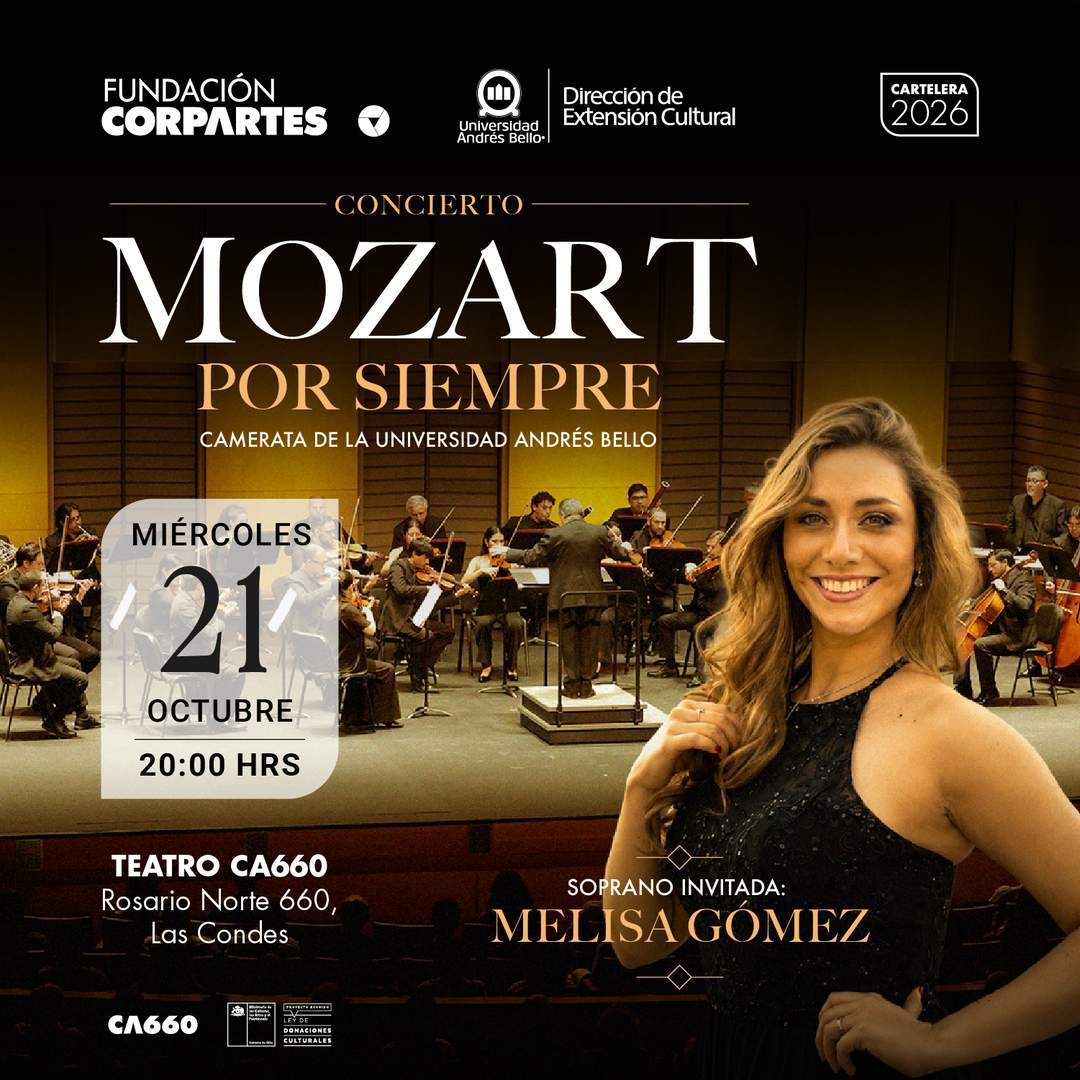 Mozart por siempre | Camerata UNAB & Melisa Gómez