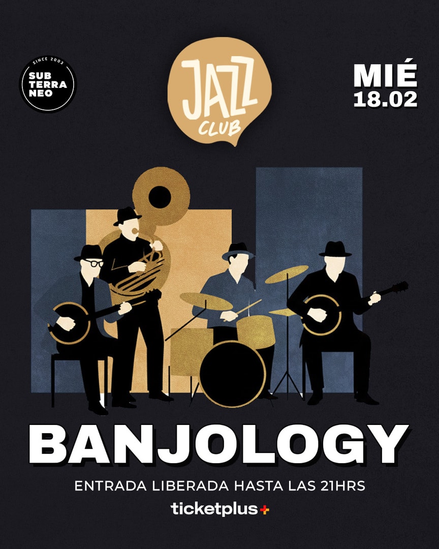JAZZ CLUB 🎵 MIÉRCOLES 18 FEBRERO ★ Club Subterráneo 