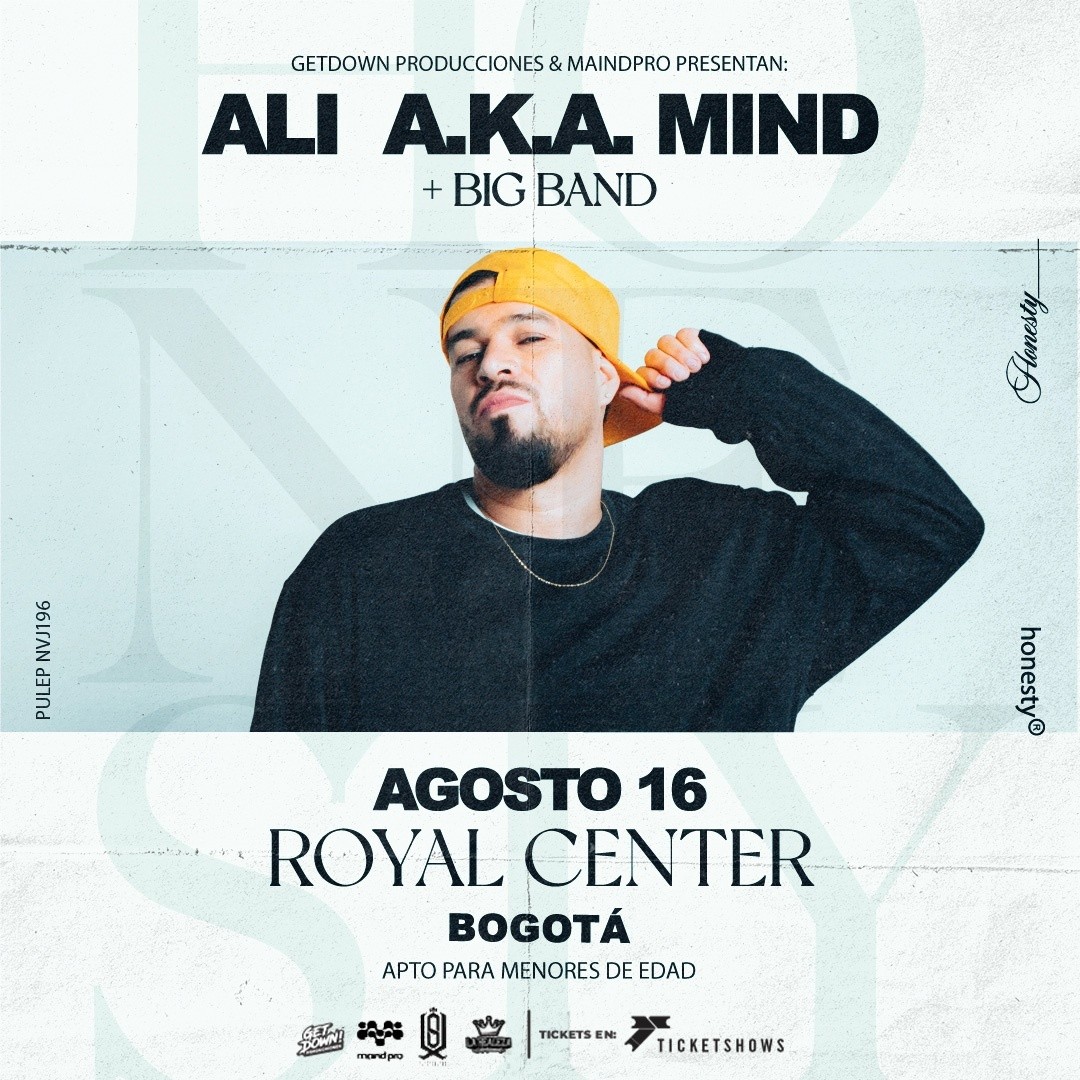ALI A.K.A MIND + BIG BAND EN BOGOTA