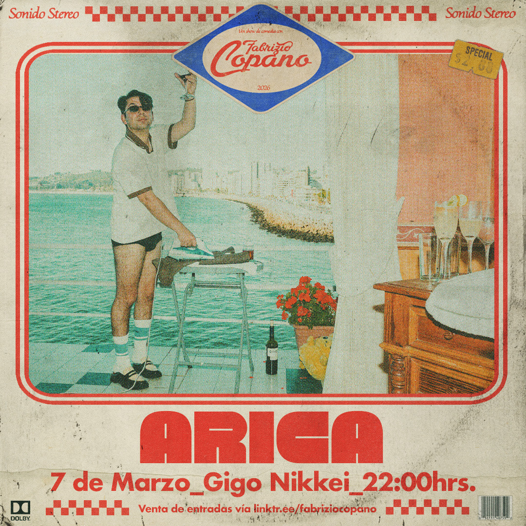 FABRIZIO COPANO / ARICA / GIGO NIKKEI / 7 DE MARZO / 22:00 HRS