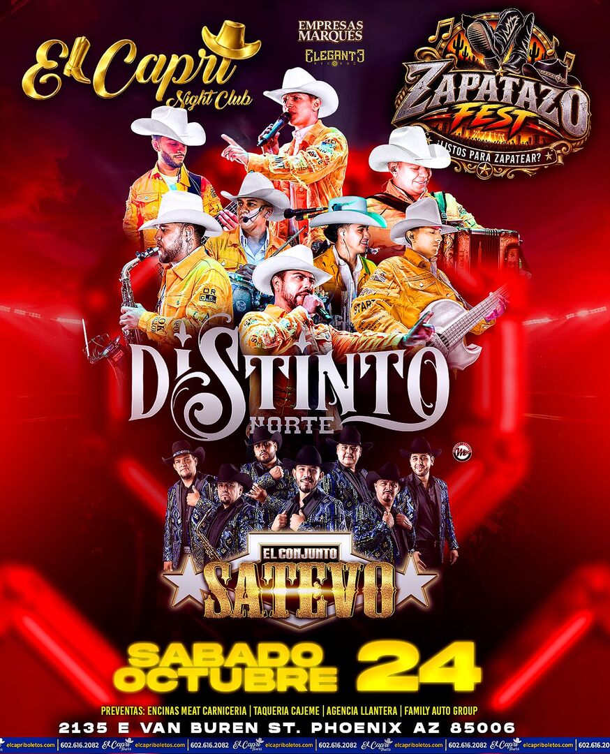 Distinto Norte-Conjunto Satevo-Zapatazo Fest
