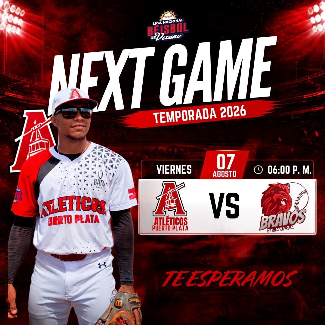 7- ATLÉTICOS VS BRAVOS DE LA VEGA 07 DE AGOSTO