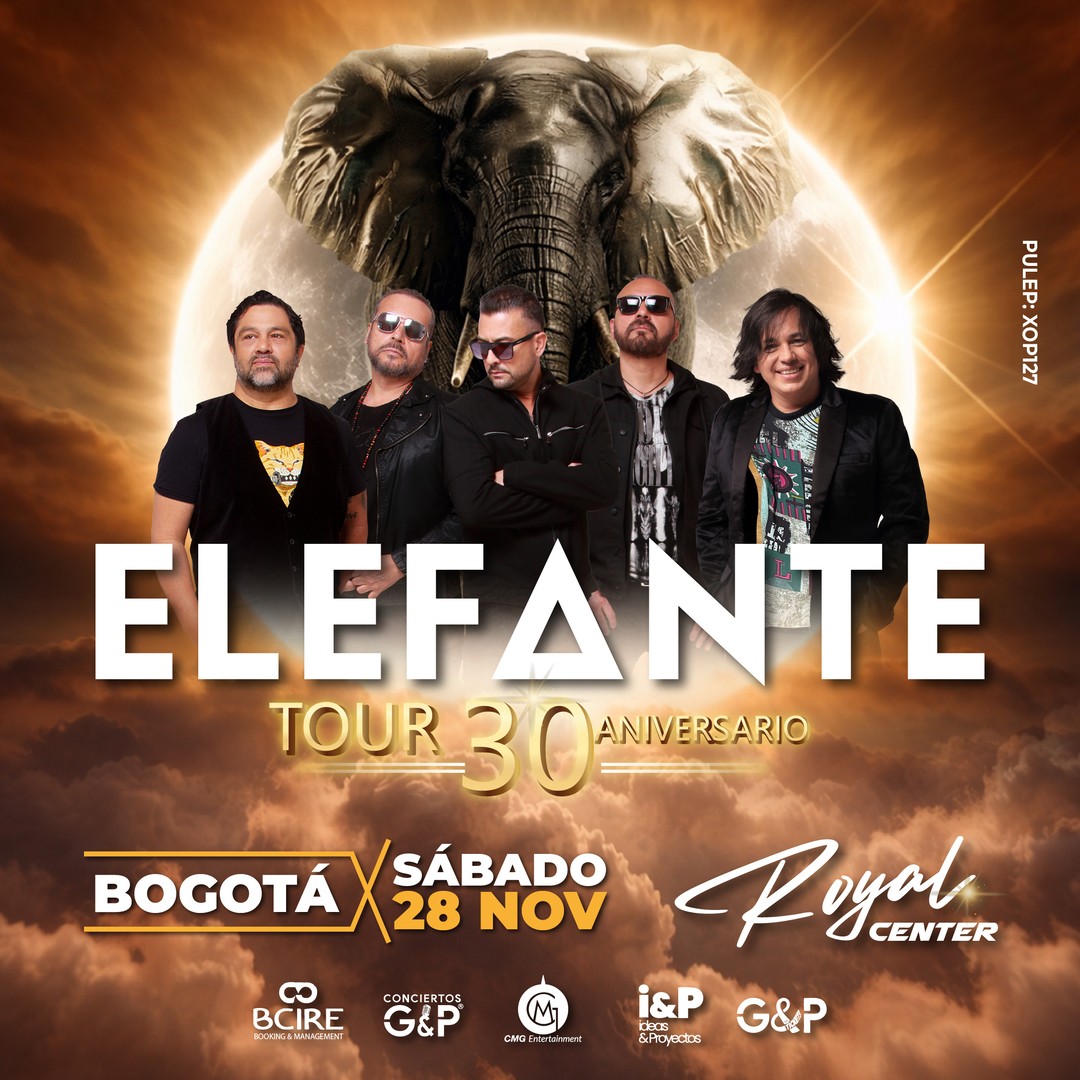 ELEFANTE TOUR 30 ANIVERSARIO - BOGOTÁ
