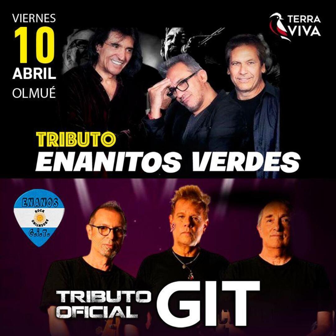  Enanos G.I.T Tributo a Enanitos Verdes y G.I.T en Terra Viva