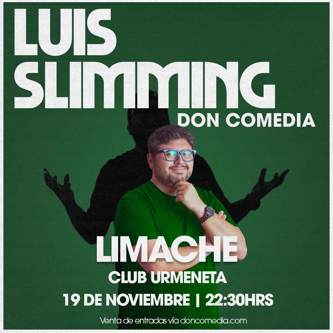 Luis Slimming / Limache / Club Urmeneta / 19 de Noviembre / 22:30 hrs