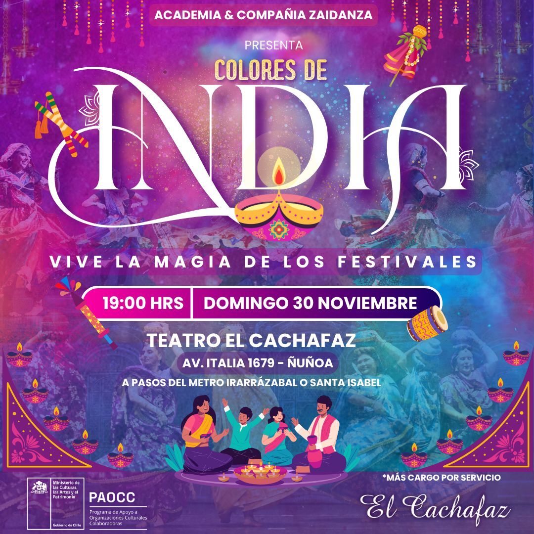 Ciclo de Danza-Domingo 30 Noviembre 19 hrs