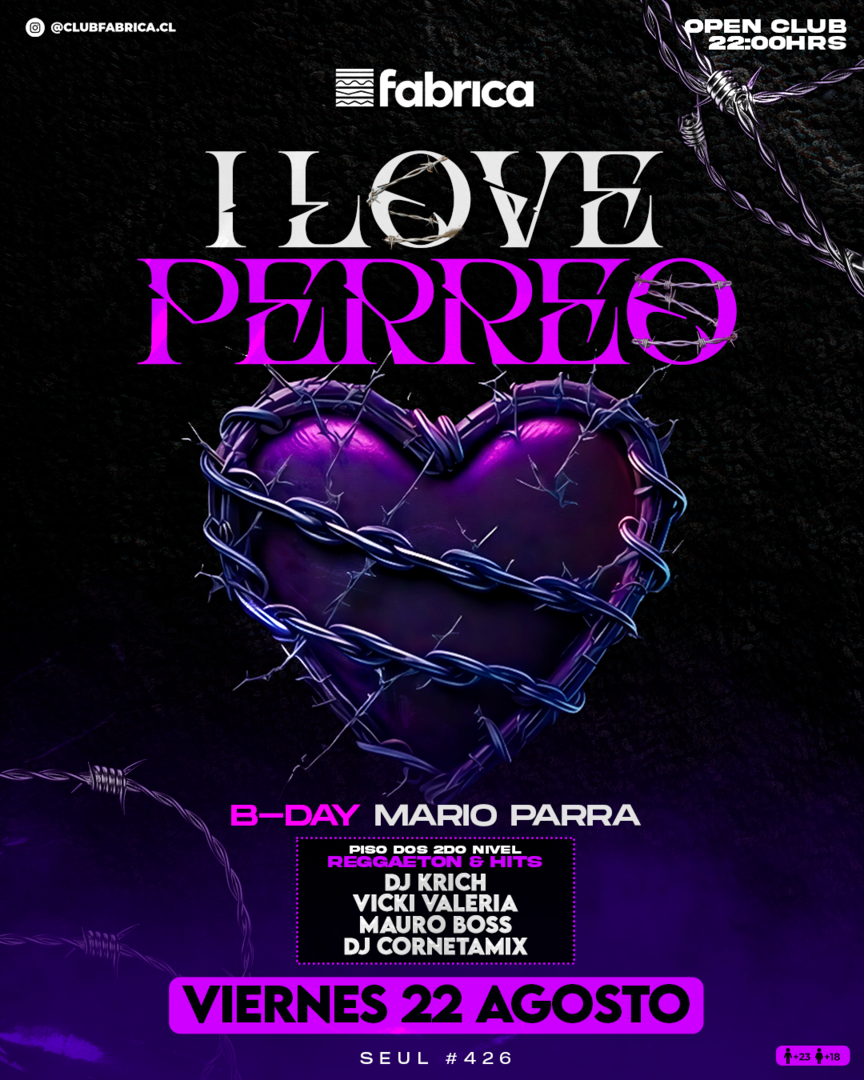 Club Fabrica Presenta @ Viernes 22 agosto