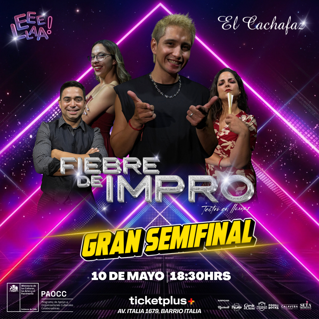 Show de Impro-Fiebre de Impro-Domigo 10 de Mayo 18:30hrs