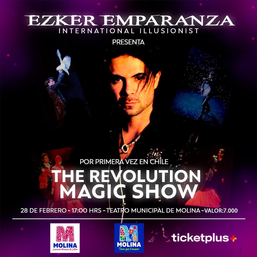 THE REVOLUTION MAGIC SHOW - Teatro Municipal de Molina