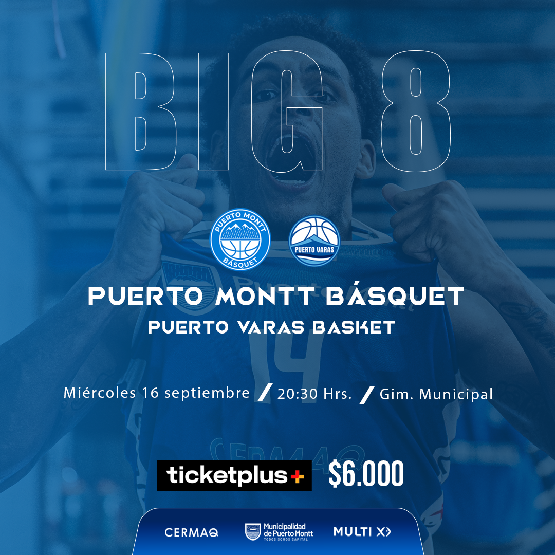 PUERTO MONTT BASQUET VS PUERTO VARAS BASQUET  LIGA CHERY BY CECINAS LLANQUIHUE