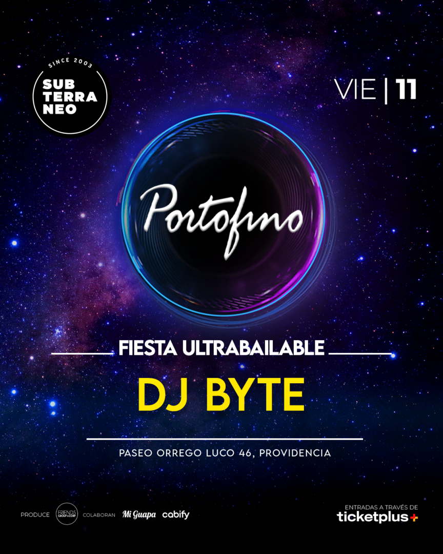 PORTOFINO Full ultrabailable ★ VIERNES 11 SEPTIEMBRE ★ Club Subterráneo (+23)