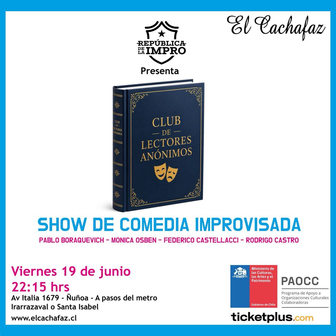 Show Impro-Comedia Improvisada-Viernes 19 Junio 22:15 hrs
