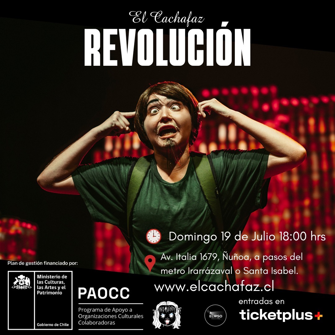 Ciclo de teatro-Revolución-Domigo 19 de Julio 18 hrs