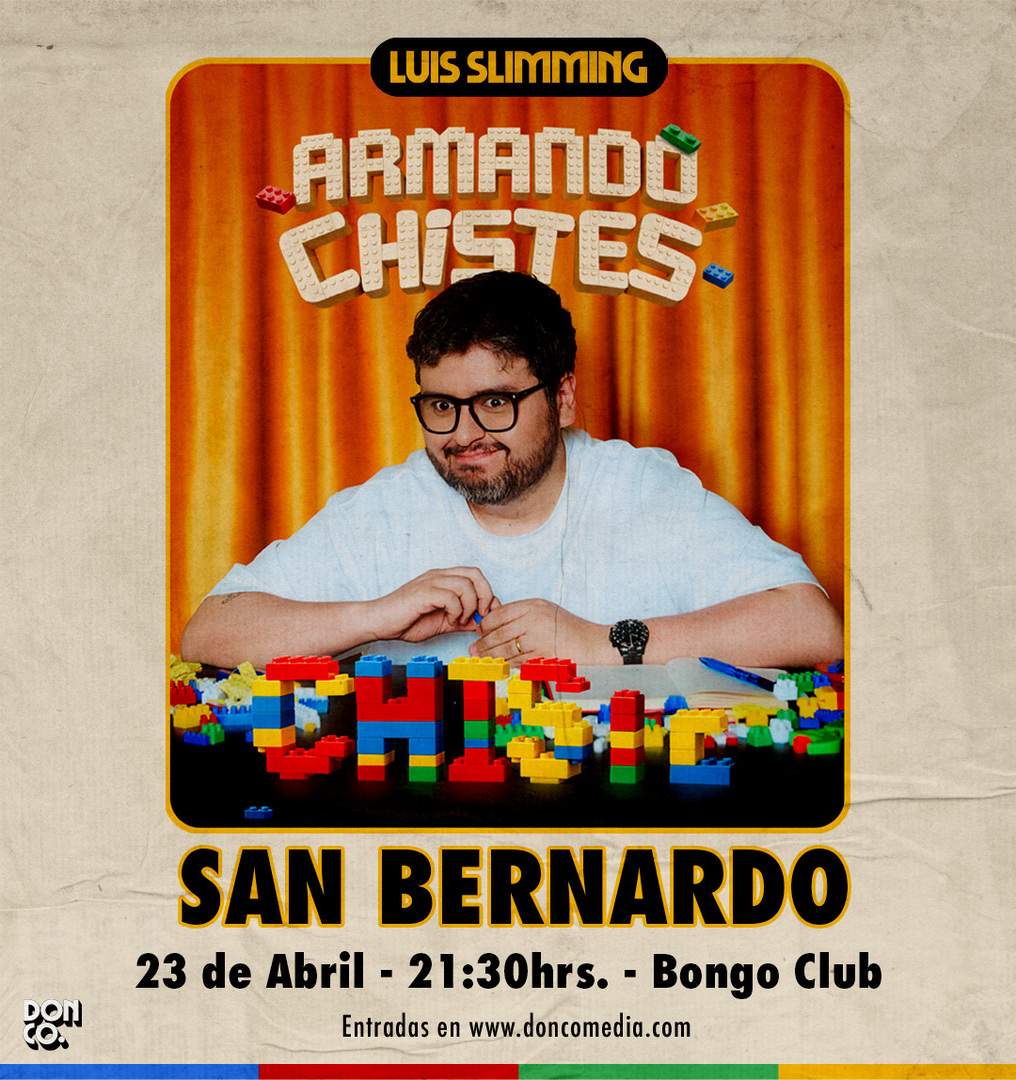 Luis Slimming / Bongo Club Restobar / San Bernardo / 23 de Abril / 21:30 hrs.