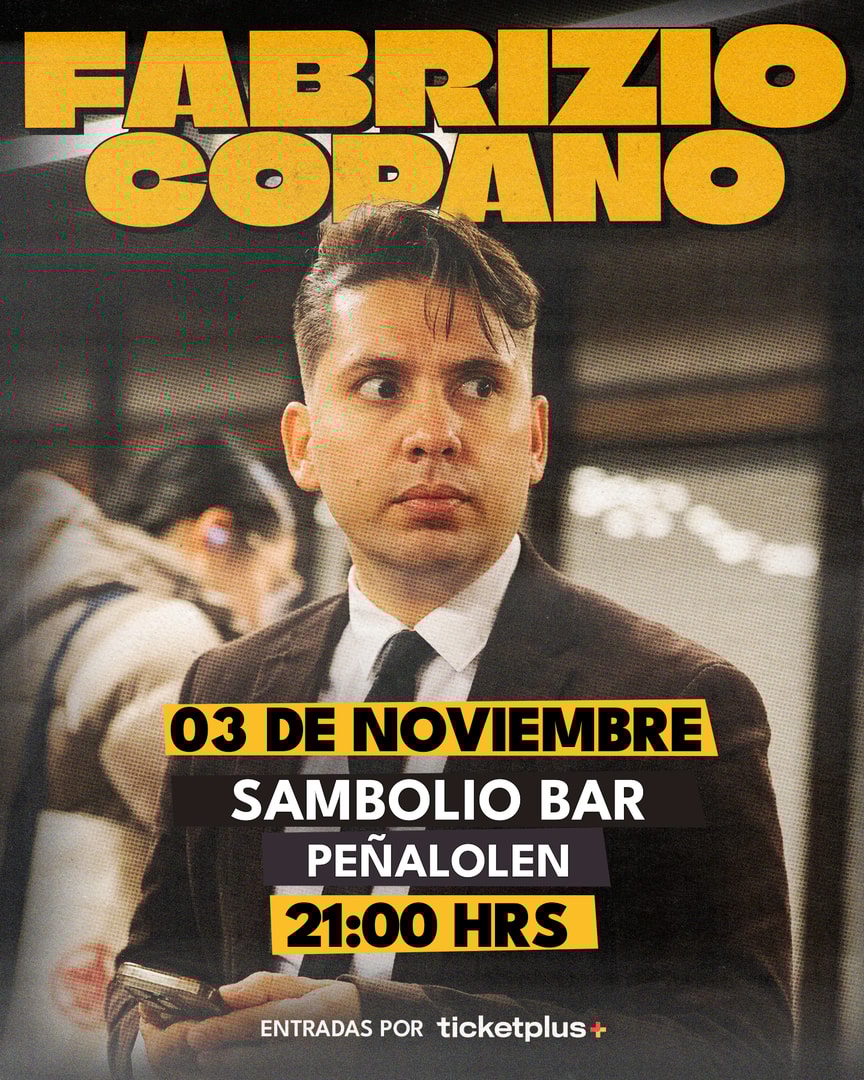 FABRIZIO COPANO / LUNES 3 DE NOVIEMBRE / SAMBOLIO BAR / 21:00 HRS 