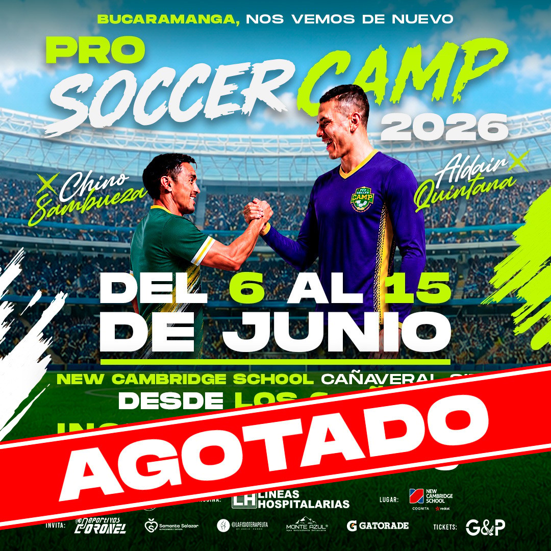 PRO SOCCER CAMP 2026 BY ALDAIR QUINTANA & 