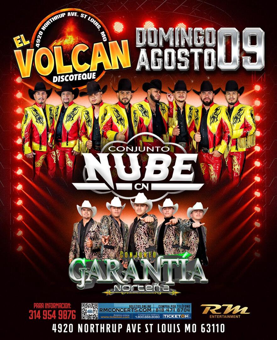 Conjunto Nube-Conjunto Garantia Norteña-El Volcan