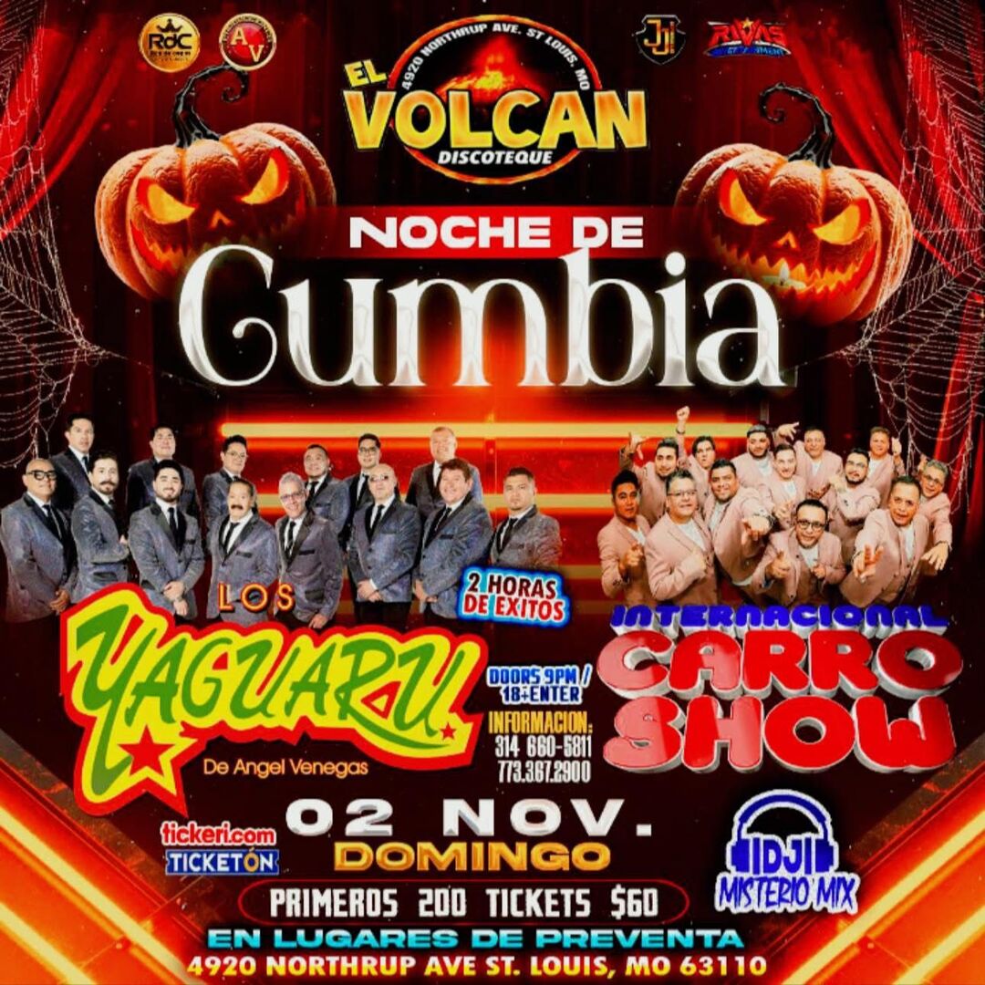 Noche de Cumbia-Los Yaguaru-Internacional Carro Show