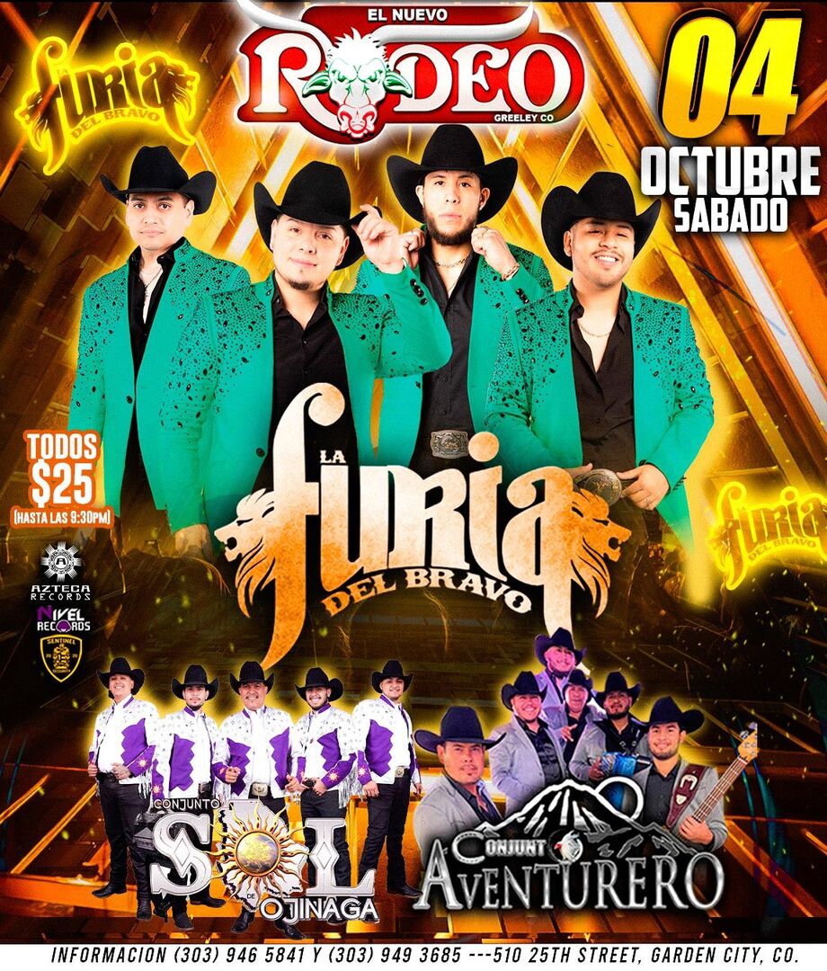 La Furia del Bravo-Conjunto Sol de Ojinaga-Conjunto Aventurero