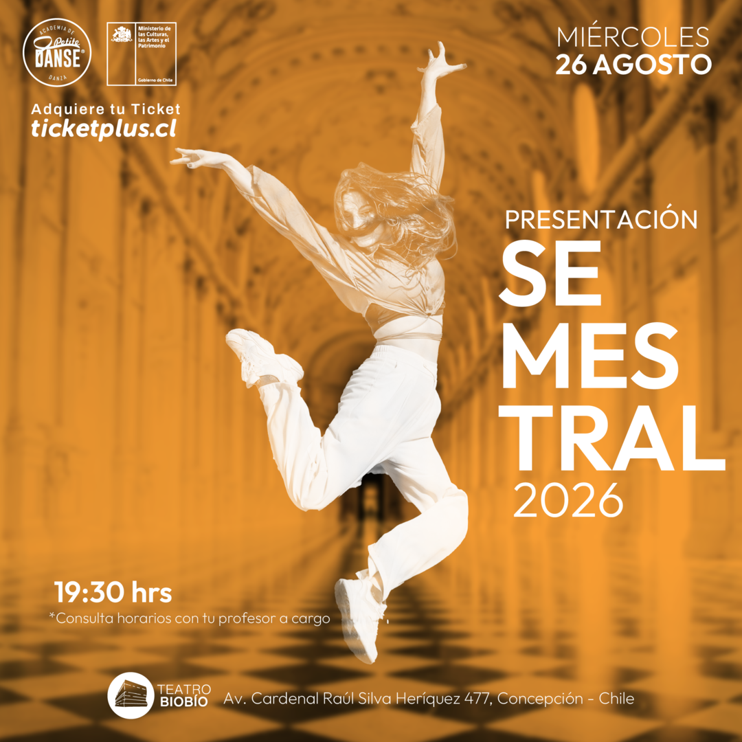 Presentación Artística-Cultural Semestral 2026 - Tercera Función - 26 de Agosto