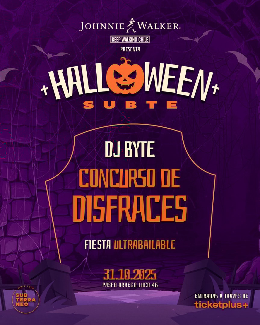 🎃 HALLOWEEN SUBTE 🎃 VIERNES 31 OCTUBRE ★ Club Subterráneo (+23)