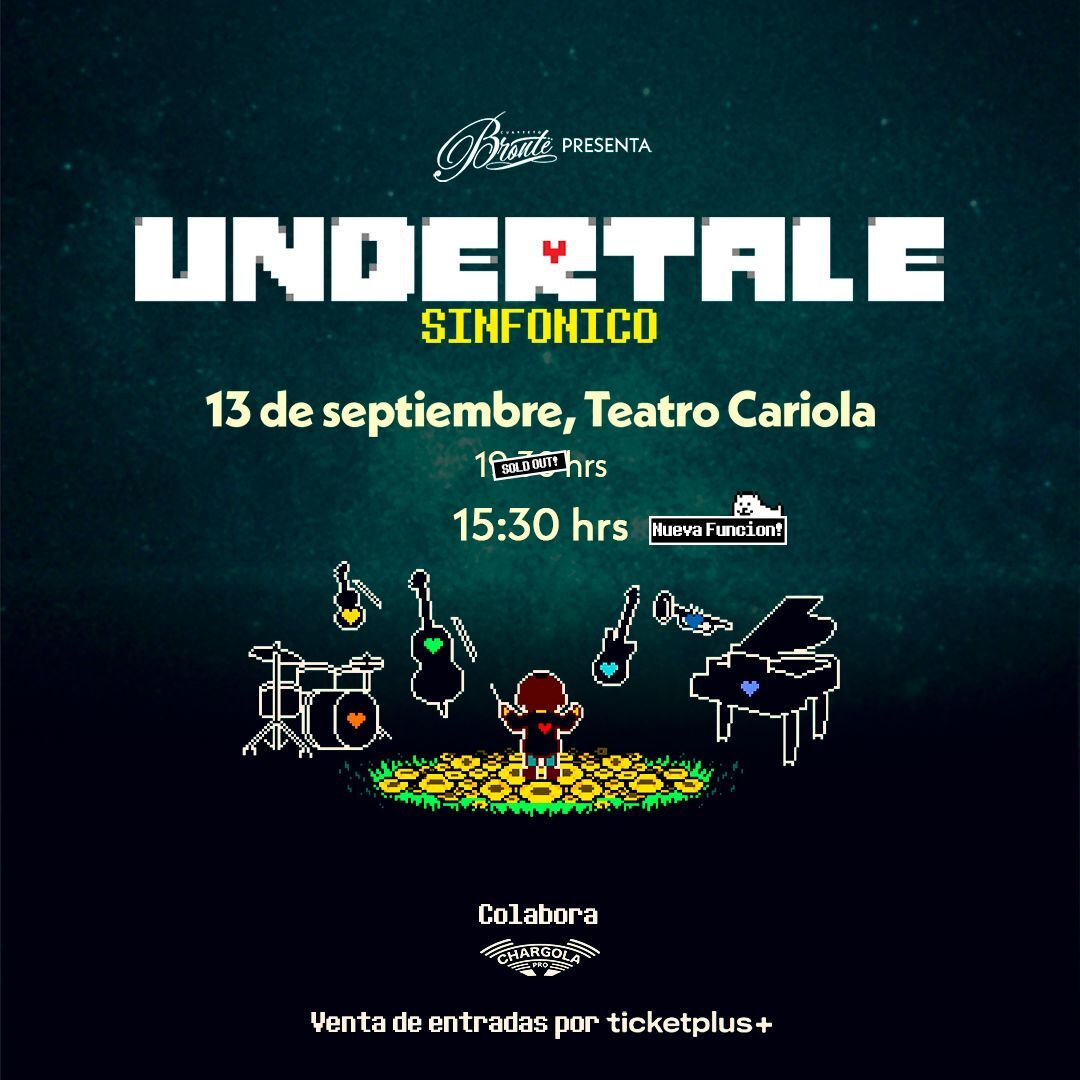 Undertale Sinfónico - 15:30 hrs