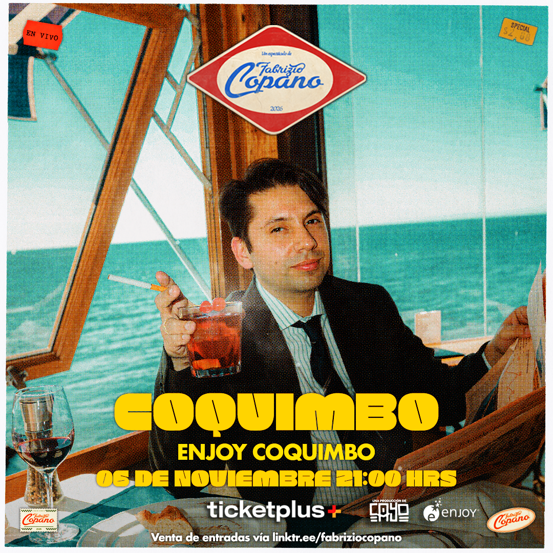 FABRIZIO COPANO en Enjoy Coquimbo