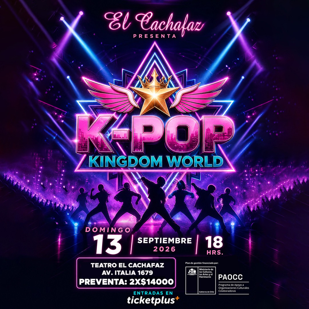 Ciclo de Danza-Kpop Kingdom World-Domigo 13 de Septiembre 18 hrs