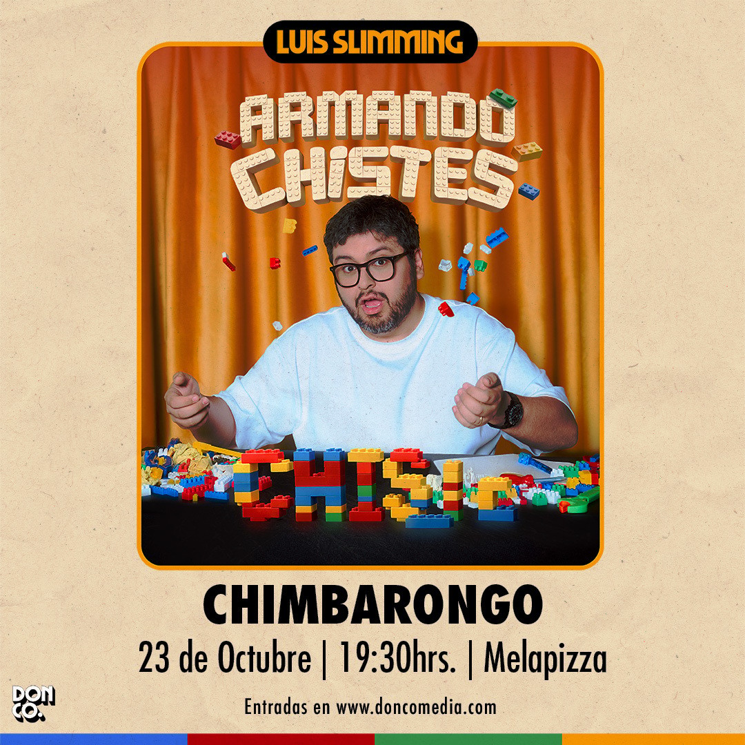 Luis Slimming / Melapizza / Chimbarongo / 23 de Octubre / 19:30 hrs