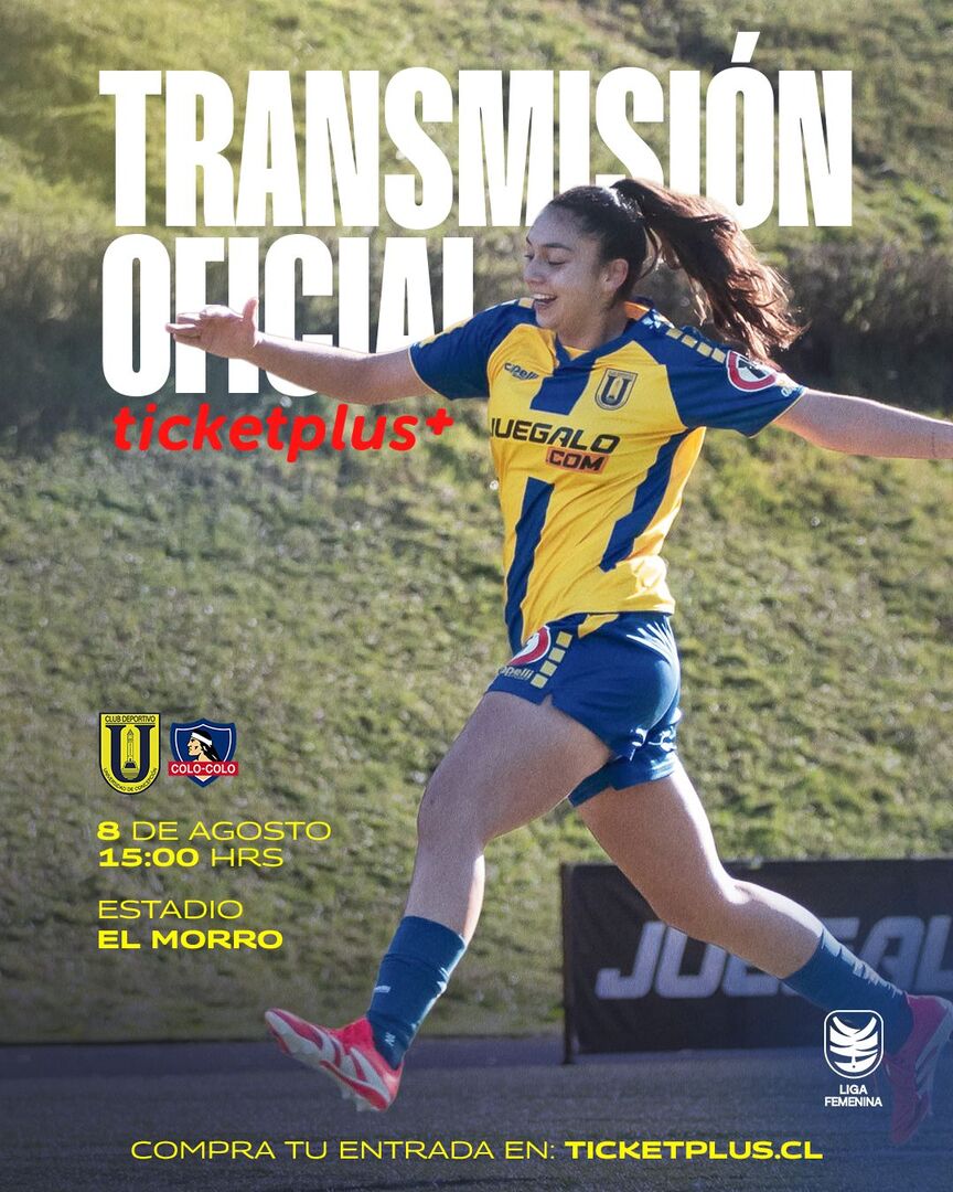 Entradas Streaming Universidad de Concepción Femenino vs Colo Colo Femenino 