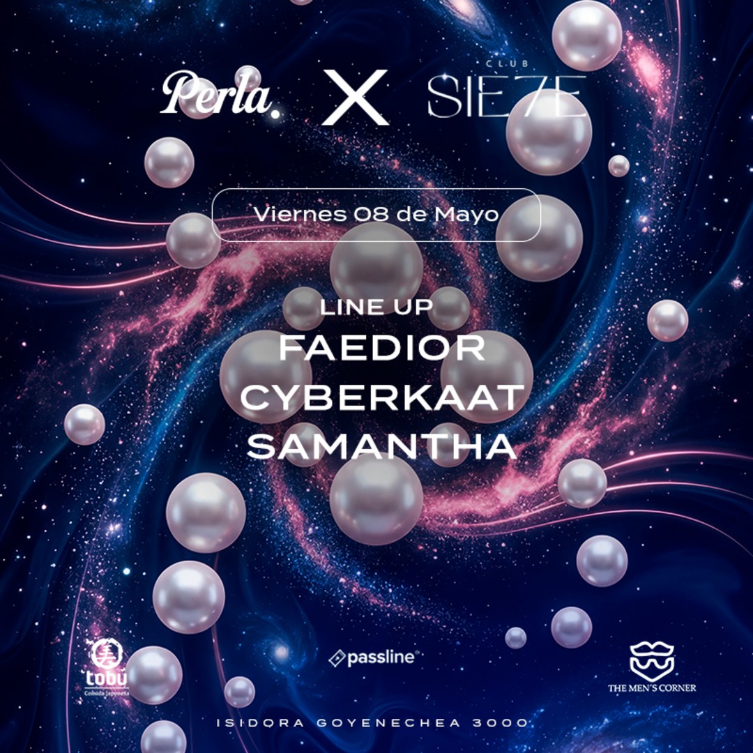 PERLA ★ VIERNES 08 MAYO ★ Club Sie7e 