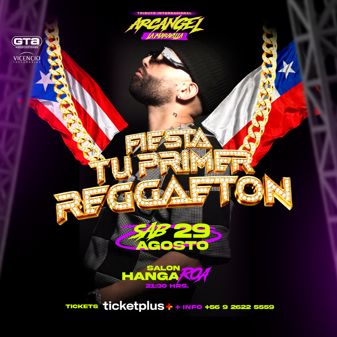 Tu primer Reggaeton - Sábado 29 de Agosto