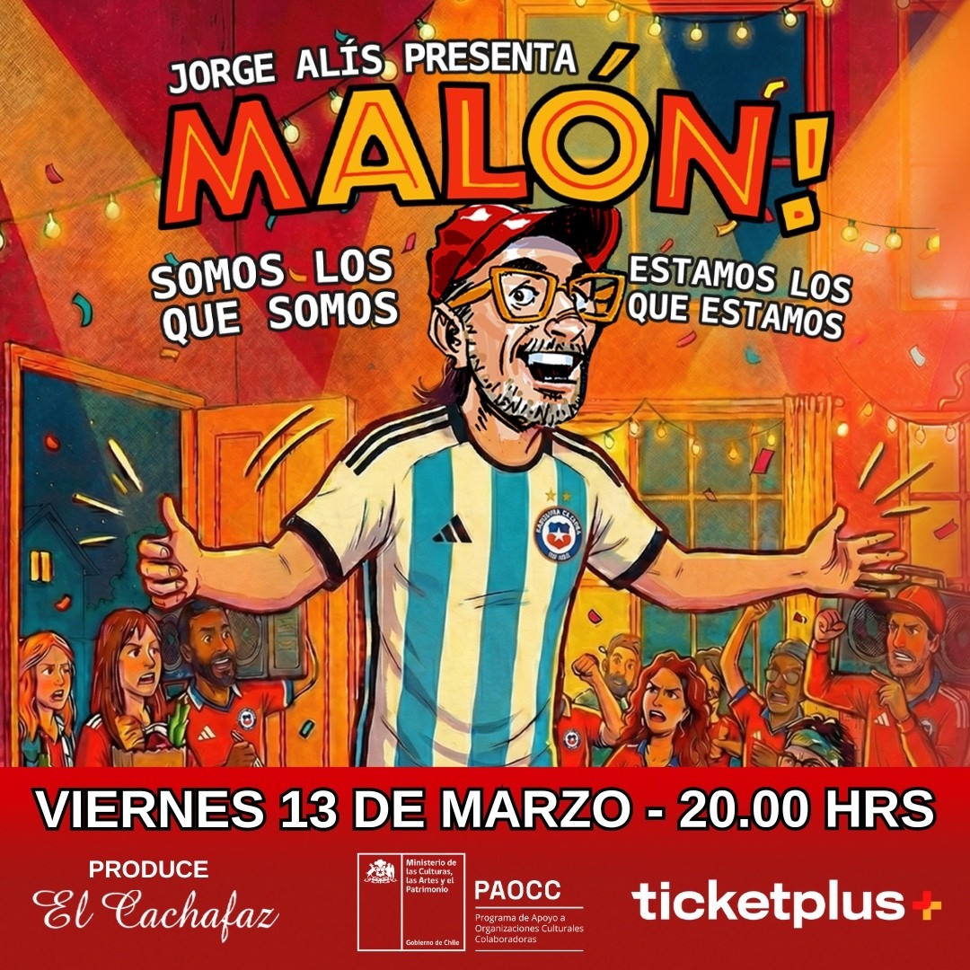 Jorge Alís-MALON- Viernes 13 Marzo 20 hrs