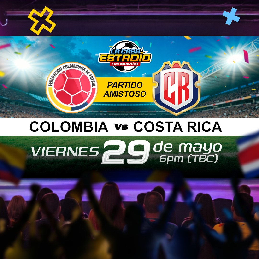 LA CASA ESTADIO DEL MUNDIAL - Colombia vs Costa Rica