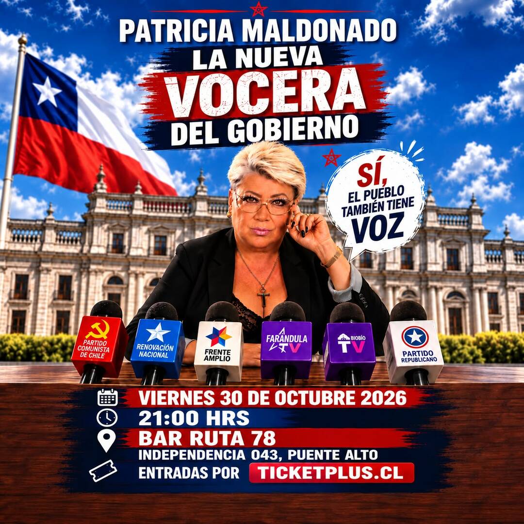PATRICIA MALDONADO LA NUEVA VOCERA DE GOBIERNO - PUENTE ALTO 