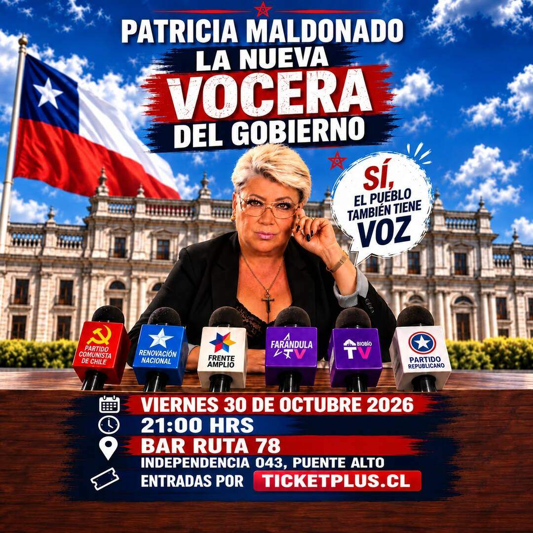 PATRICIA MALDONADO LA NUEVA VOCERA DE GOBIERNO - PUENTE ALTO 
