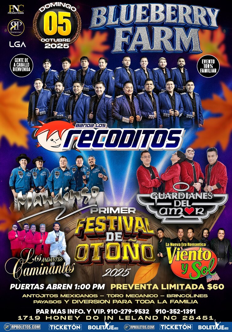 Recoditos-Mandingo-Guardianes-Caminantes-Sol y Viento-Blueberry Farm-Leland NC