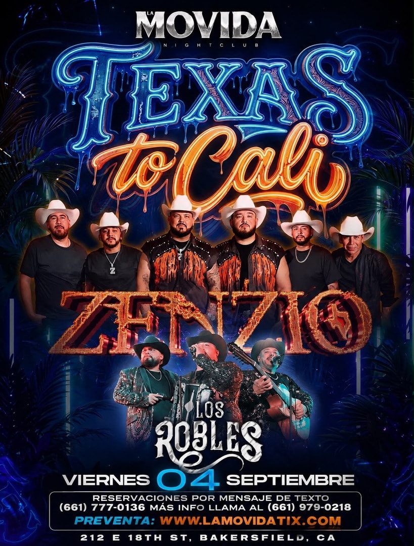 Texas To Cali-Zenzio-Los Robles