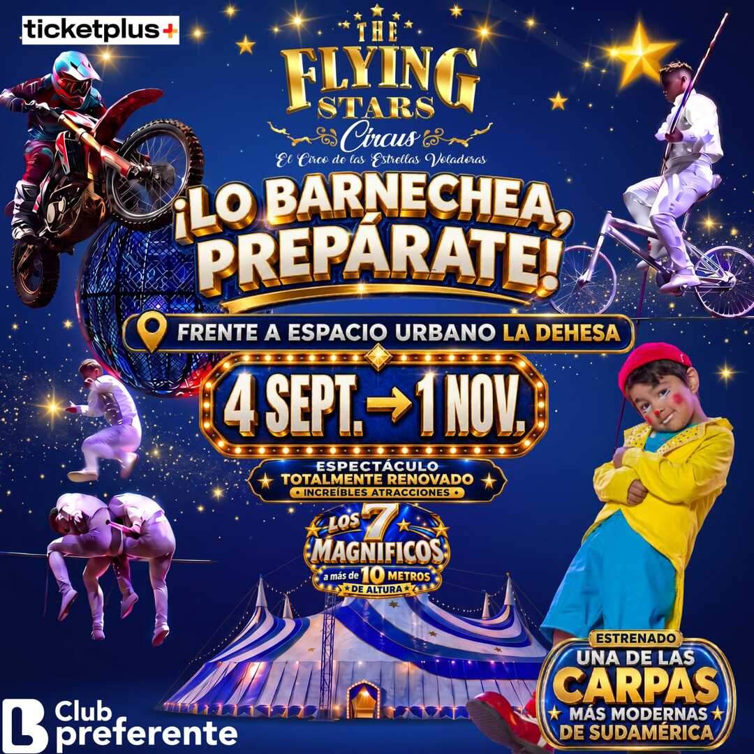 Circo Las Estrellas Voladoras - Lo Barnechea 2026