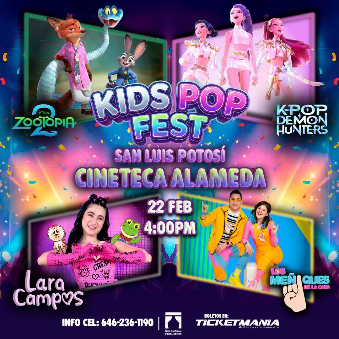 Kids Pop Fest en SLP