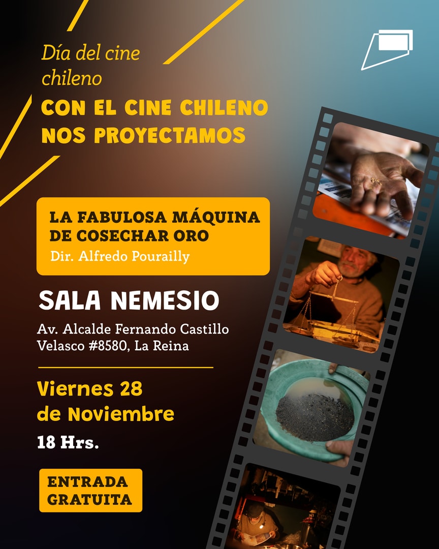 DÍA DEL CINE CHILENO La fabulosa máquina de cosechar oro