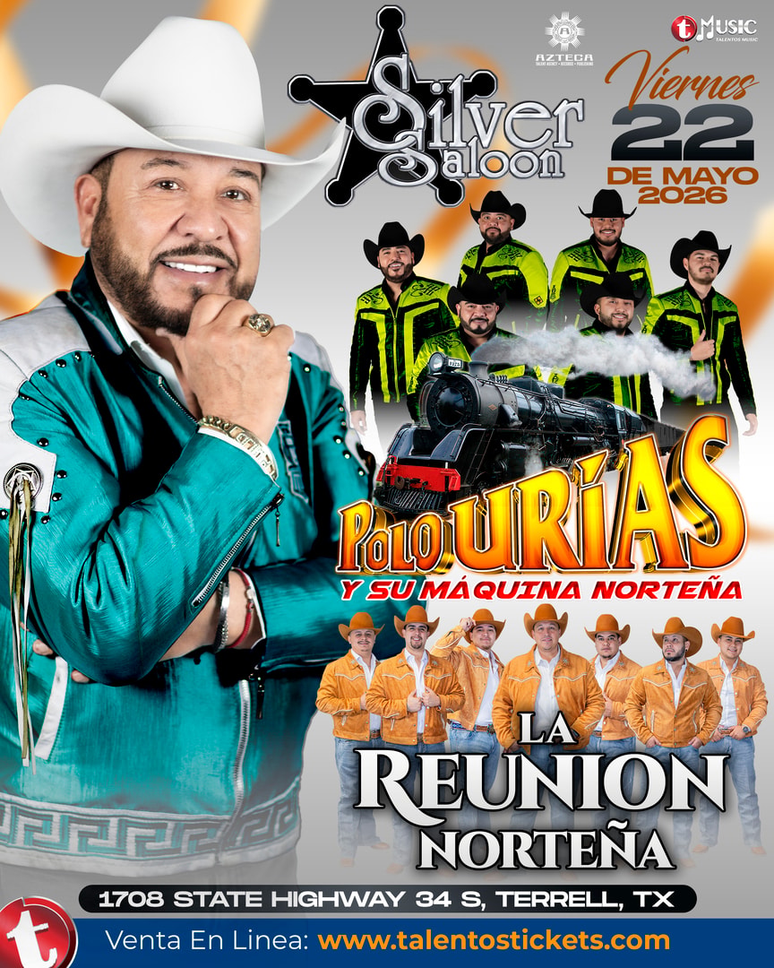 Polo Urias y La Maquina Norteña en Silver Saloon de Terrell, Texas