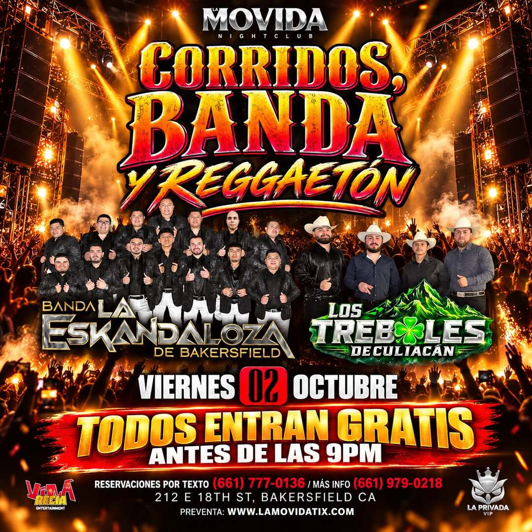 Banda La Eskandaloza-Los Treboles de Culiacan-Corridos-Banda-Perreo